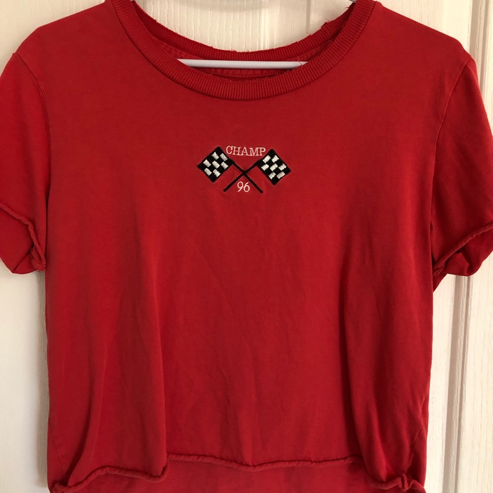 PS LA Brandy Melville Red T Shirt Size Small
